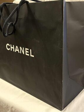 CHANEL Large Paper Gift Tote Bag